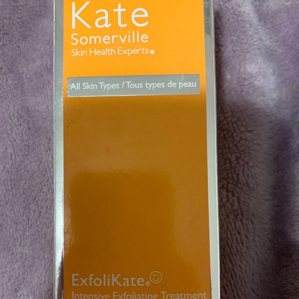 Facial care exfoliate